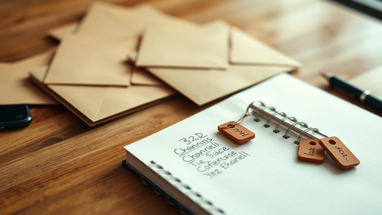 Overzicht van kanalen om B2B leads te genereren, van inbound tot fysieke outreach